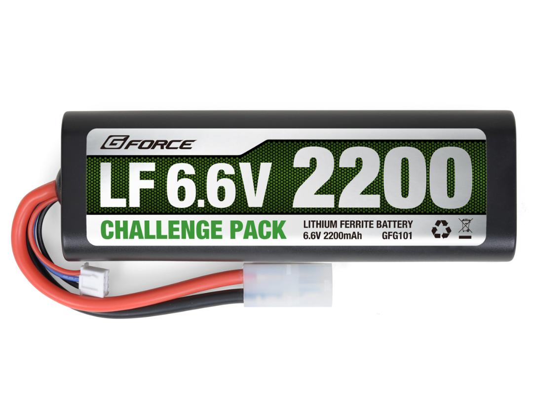 GFORCE GFG101 LF Challenge Pack 6.6V 2200mAh画像