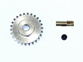 スクエア STW-26 Φ2mm変換アダプター&06Mピニオン26Tセット ダンシングライダー用の画像