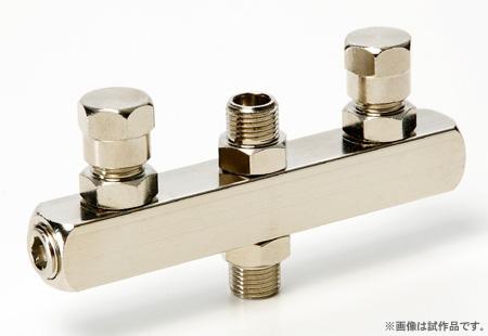 タミヤ 74546 エアーブラシ用3連ジョイントの画像