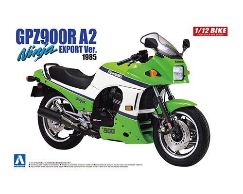 アオアシマ 1/12 バイク No.43 カワサキ GPZ900R ニンジャ A2型(プラモデル)の画像