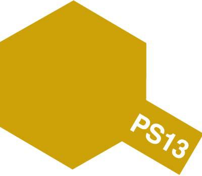 タミヤ 86013 ポリカーボネートスプレー PS-13 ゴールド画像
