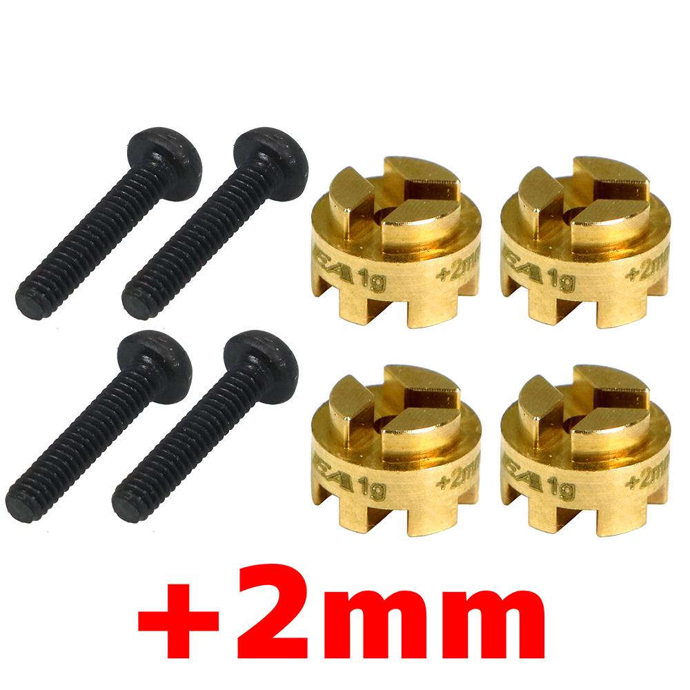 Eagle MINI-Z4X4-14-2 ﾌﾞﾗｽ･ﾎｲﾙｽﾍﾟｰｻｰ+2:MINI-Z 4X4用(4pcs)の画像