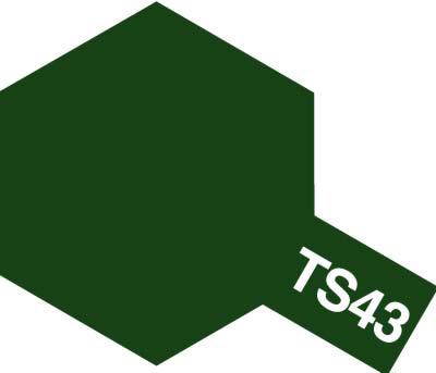 タミヤ 85043 タミヤスプレー TS-43 レーシンググリーン画像