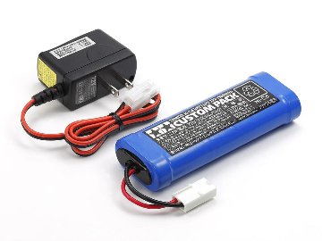 タミヤ 55087 タミヤ7.2Vカスタムパックと充電器セットの画像