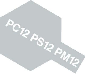 タミヤ 86012 ポリカーボネートスプレー PS-12 シルバー画像