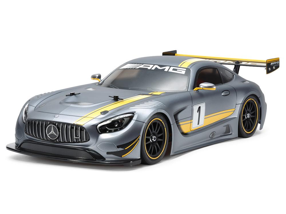 京商 MZP247GY ASC MR03W-MM メルセデス AMG GT3 グレー/イエロー