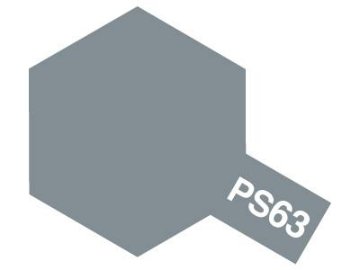 タミヤ 86063 ポリカーボネートスプレー PS-63 ブライトガンメタル画像