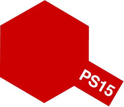 タミヤ 86015 ポリカーボネートスプレー PS-15 メタリックレッド画像
