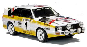 RallyLegends EZRL2426 アウディクワトロ クリアボディ(デカール付)画像