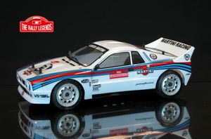 RallyLegends EZRL2435M ランチア037 クリアボディ(マルティーニデカール付)の画像