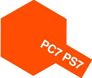 タミヤ 86007 ポリカーボネートスプレー PS-7 オレンジ画像