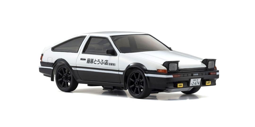 京商 Mzq101トヨタ スプリンター トレノ Ae86 藤原拓海 イニシャルdシリーズ着せ替えボディ モロテック スピードウェイ