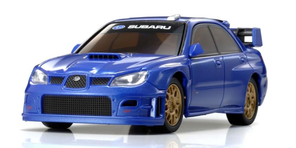 京商 DNX301MB ASC FX-101RM スバルインプレッサ WRC メタリックブルー の画像