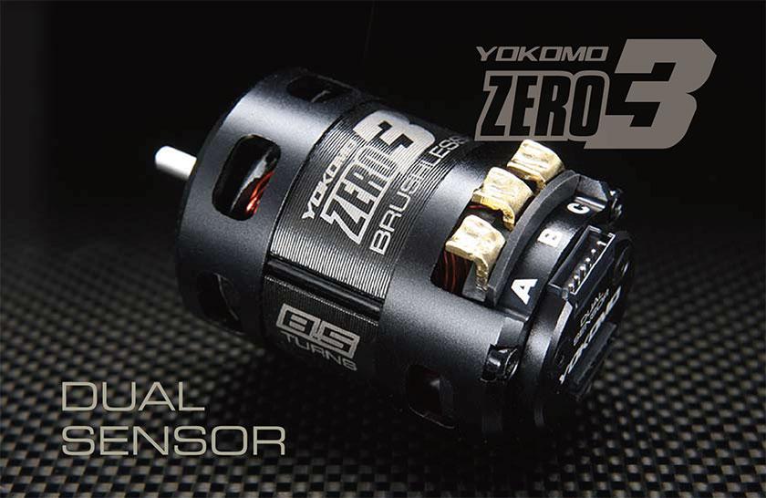 ヨコモ YM-3BL135A 新型 ZERO3 ブラシレスモーター（センサータイプ）13.5T｜モロテック スピードウェイ