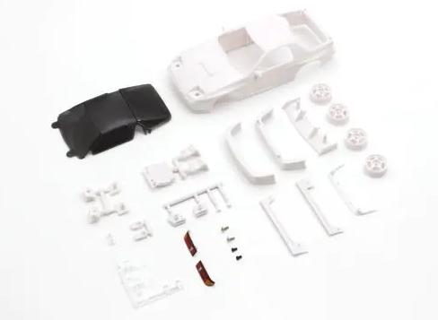 京商 MZN215 シボレー コルベット C8.R ホワイトボディセット(ホイール付/RWD) の画像