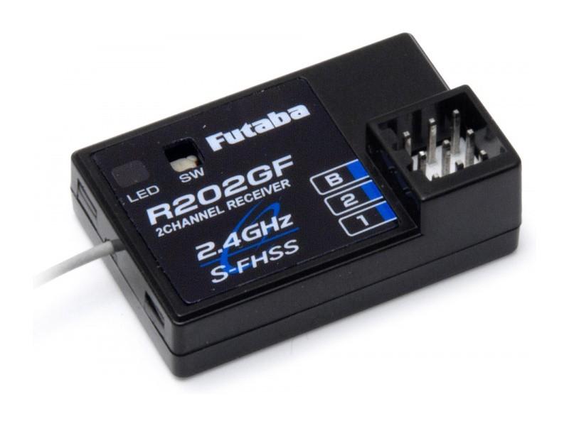 Futaba 107341-3 R202GF 2ch-2.4GGz S-FHSS用地上用レシーバーの画像
