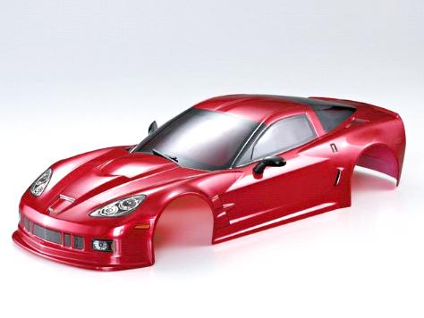 KillerBody 48148 Corvette GT2 Finished Body Iron-oxide-red (Printed)の画像