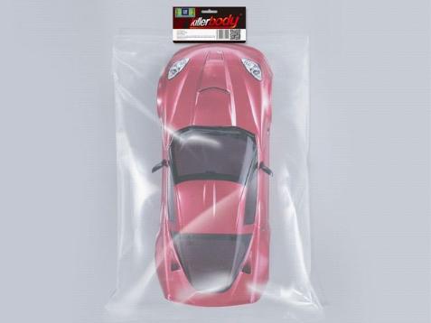 KillerBody 48148 Corvette GT2 Finished Body Iron-oxide-red (Printed)画像