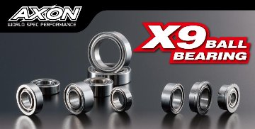 AXON BM-LF-033 X9 BALL BEARING 950F(フランジ付) 2picの画像