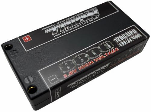 とりおん TGB-1S8800HV4M TRION Li-Po Battery 8800mAh/3.8V/120C/4mm 容量重視型画像