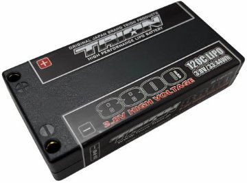 とりおん TGB-1S8800HV4M TRION Li-Po Battery 8800mAh/3.8V/120C/4mm 容量重視型の画像