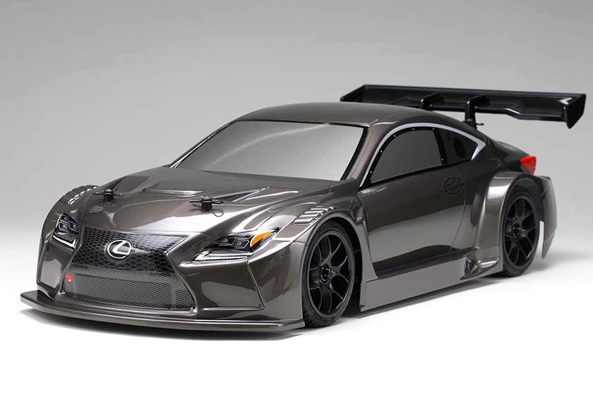 ヨコモ SP-LFGT3B LEXUS RCF GT3クリアボディセット(ウイング／ライトデカール付)の画像