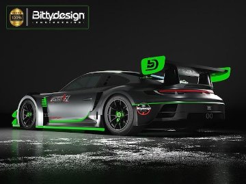 Bittydesign BDGT-190PGT3R P-GT3R クリアーボディ 1/10 GT 190ｍｍ ライトウェイトの画像