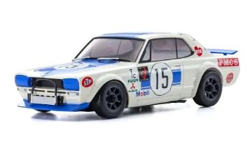 京商 MZP472BL ASC MA-020 日産 スカイライン 2000GT-R (KPGC10) レーシング 1972 #15の画像