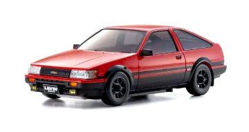 京商 MZP473RBK ASC MA020 トヨタ カローラレビン AE86 レッド/ブラックの画像