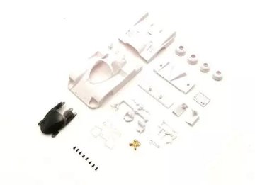 京商 MZN233 Porsche 962 C LH ホワイトボディセット (未塗装/ホイール付)の画像