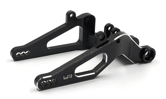 YeahRacing KYMC-002BK 京商 1/8 バイク用 アルミリアスイングアーム ブラックの画像