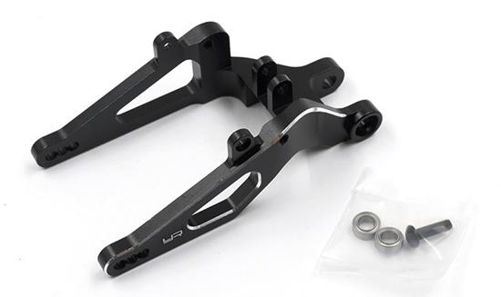 YeahRacing KYMC-002BK 京商 1/8 バイク用 アルミリアスイングアーム ブラックの画像