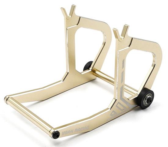 YeahRacing KYMC-001GD 京商 1/8 バイク用 アルミスタンド ゴールドの画像