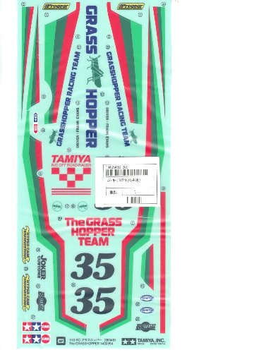 タミヤカスタマー 19495468 ステッカー(グラスホッパー)の画像