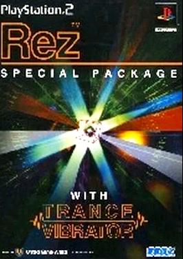 【希少】[PS2]Rez(レズ) SPECIAL PACKAGE(トランスバイブ同梱限定版)（20％オフ）の画像