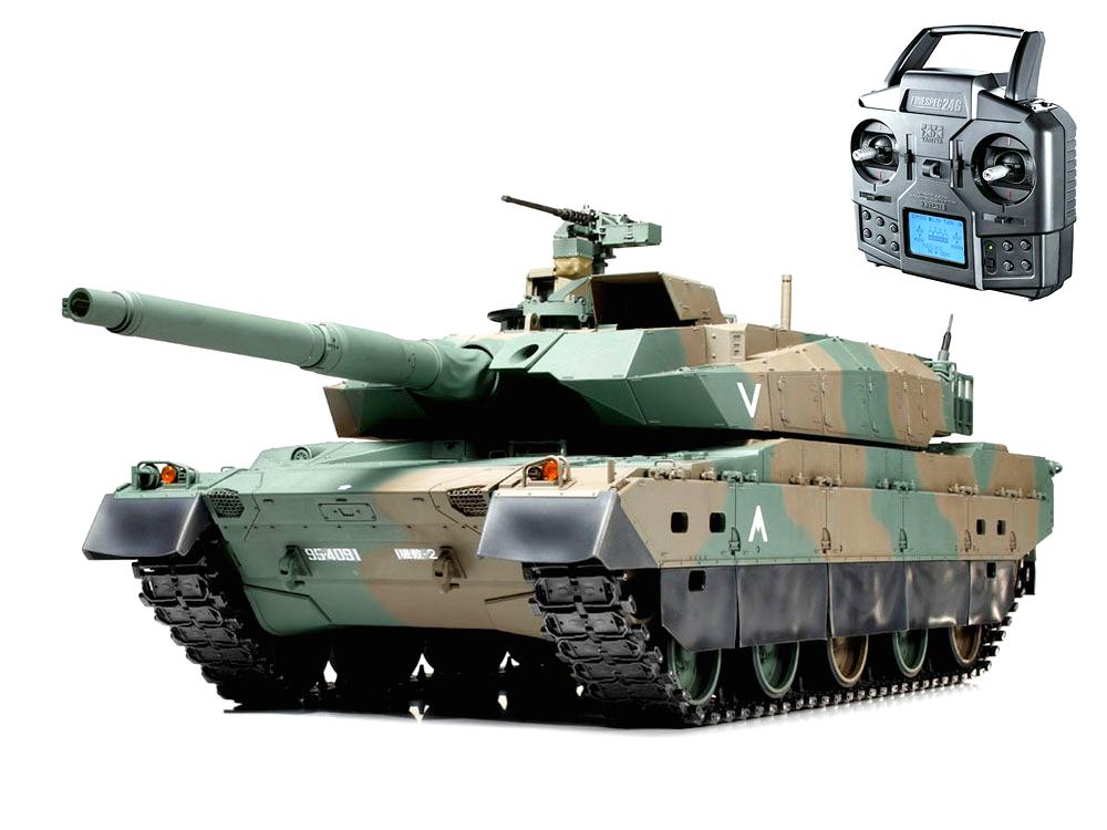 タミヤ 56036 1/16RC 陸上自衛隊 10式戦車 フルオペレーション(プロポ付)の画像