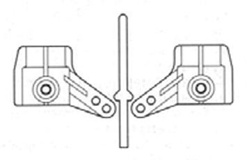 タミヤ 50648 SP.648 TA01ツーリングFアップライト赤の画像