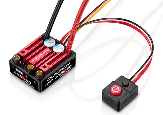 HOBBYWING HW30108002 QuicRun-WP-10BL80クローラー(1/10用)の画像