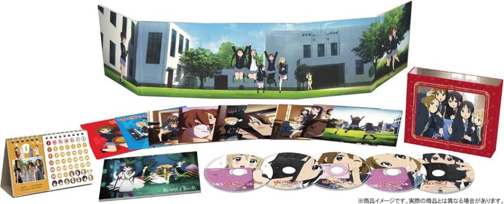 [4Blu-ray+CD]けいおん! Blu-ray Box＜初回限定生産版＞（80％オフ⑩）の画像