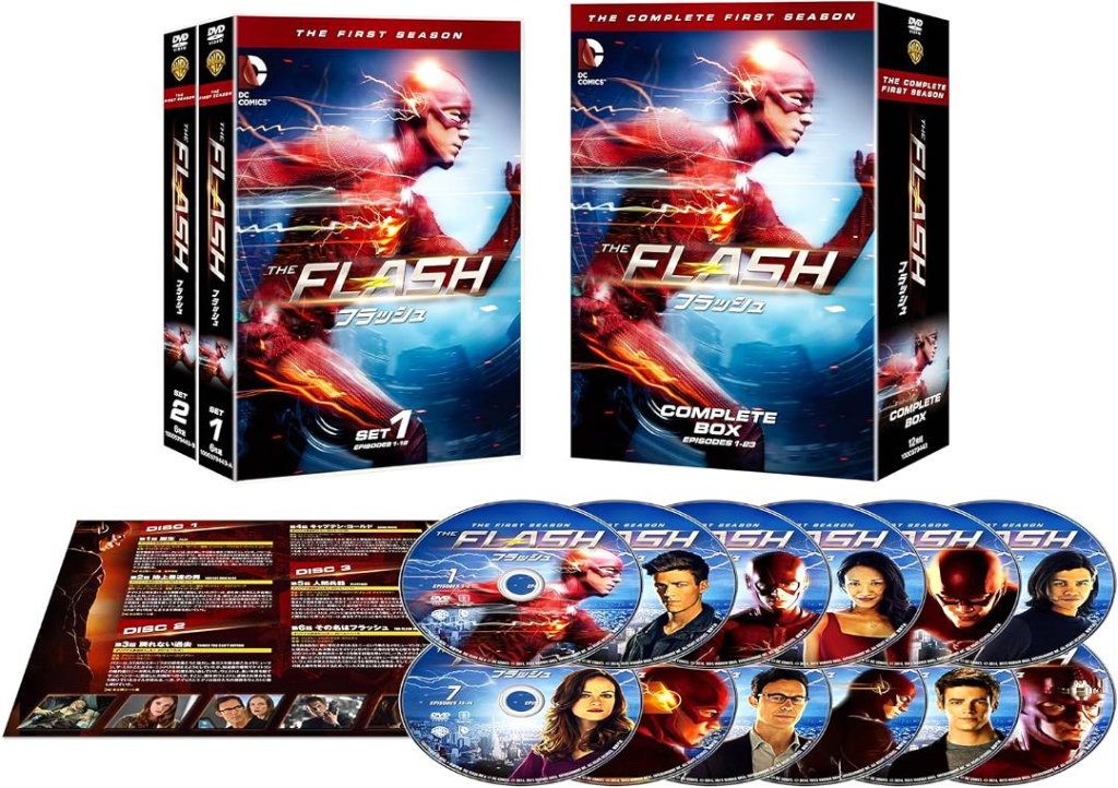 [DVD]THE FLASH/フラッシュ ＜ファースト・シーズン＞ コンプリート・ボックス（80％オフ⑩）の画像