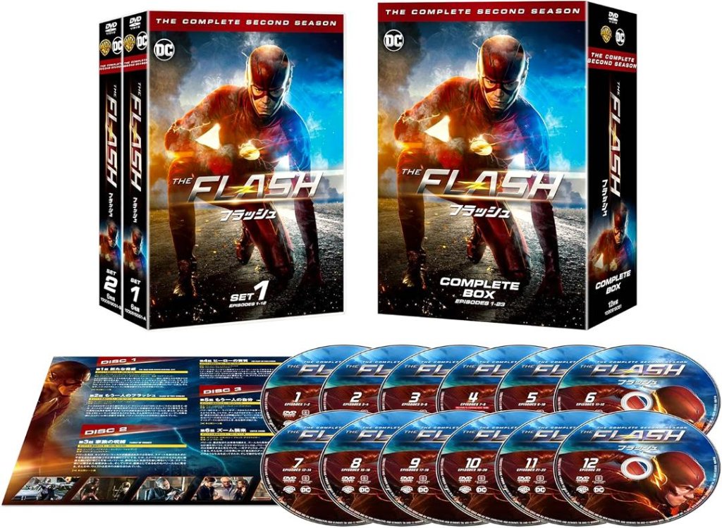[DVD]THE FLASH/フラッシュ ＜セカンド・シーズン＞ コンプリート・ボックス（80％オフ⑩）の画像