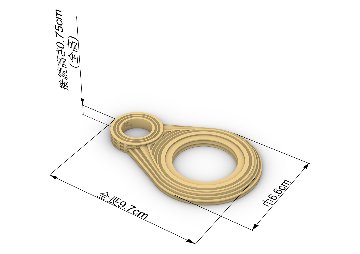 ムイルミ　ミニ森ちょこ　エサ台ミニ1皿1穴_ナチュラル色の画像