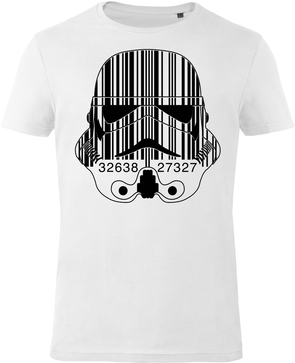 Imperial Stormtrooper - Barcode T-shirt画像