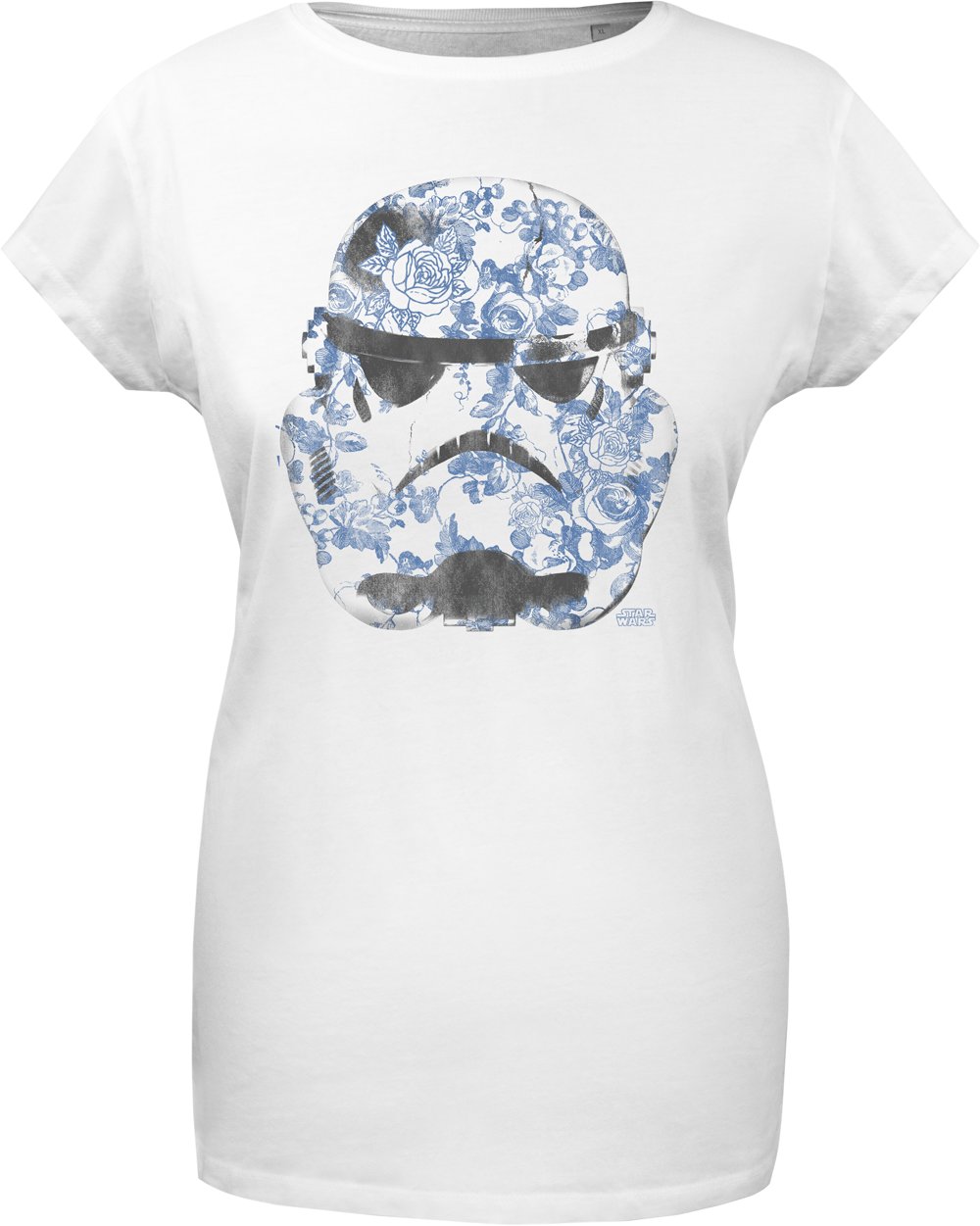 Imperial Stormtrooper - Floral T-shirt画像