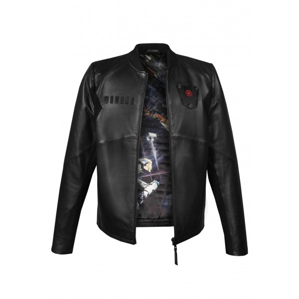 Tie Pilot Limited Edition Leather Jacket画像