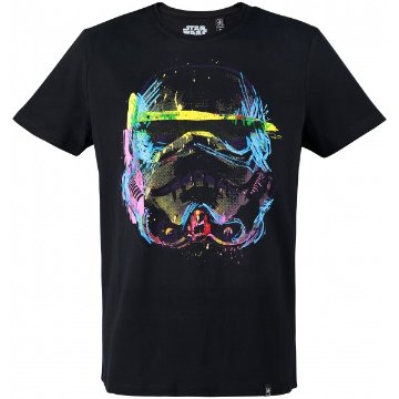 Imperial Stormtrooper Neon Sketch Art T-shirt画像
