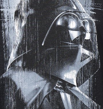 Lord Vader Oil Paint T-shirt画像