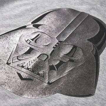 3d Silver Darth Vader Hoodie画像