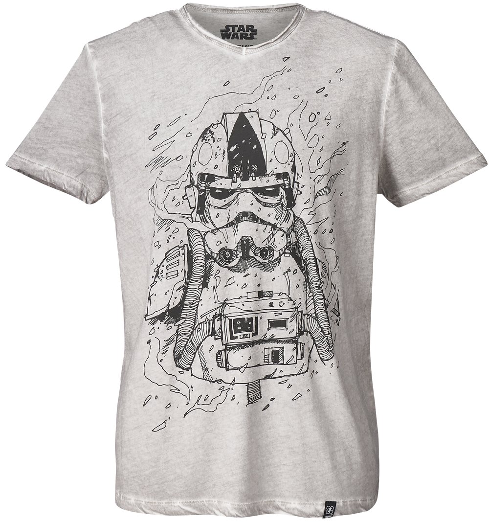 Imperial Stormtrooper Pencraft T-shirt画像