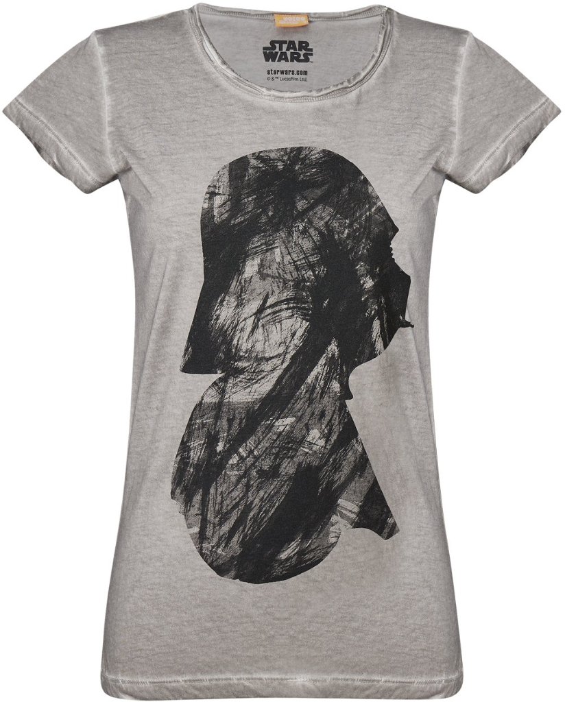 Vader Profile Oil Dye T-shirtの画像